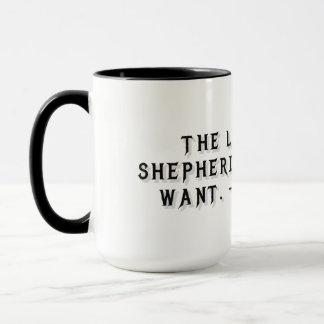 Psalm 23:1 Geschenktasse Tasse