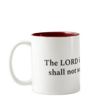 Psalm 23:1, Geschenktasse