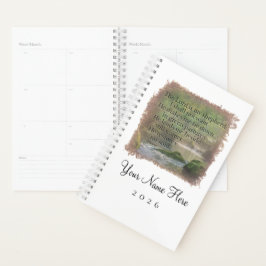 PSALM 23:1 - Personalized Day Planner Planer