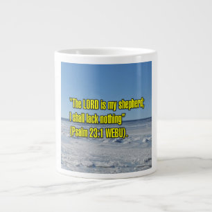 Psalm 23:1 WEBU Tasse