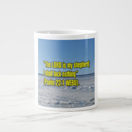 Psalm 23:1 WEBU Tasse (Vorderseite)