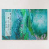 Psalm 23:2-3 puzzle (Horizontal)