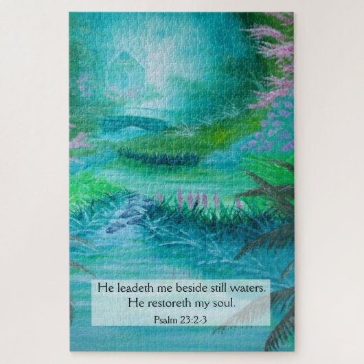 Psalm 23:2-3 puzzle (Vertikal)