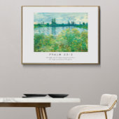 Psalm 23:2 Bibelverse-Poster Poster