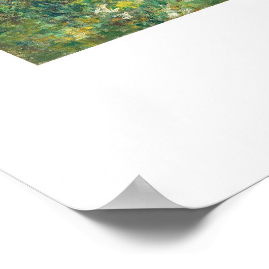 Psalm 23:2 Bibelverse-Poster Poster (Ecke)