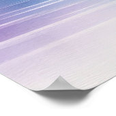 Psalm 23:2 Christliches Poster (Ecke)