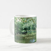 Psalm-23:2 Kaffee-Tasse Kaffeetasse (Vorderseite Links)