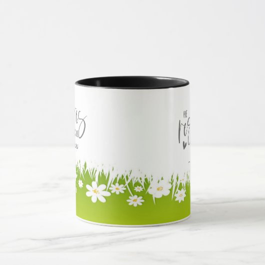 Psalm 23:3 Er restauriert mein Soul Bibel Verse Tasse (Zentrum)