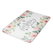 Psalm 23:3 Er restauriert mein Soul Bible Verse &  Badematte (Schrägansicht)