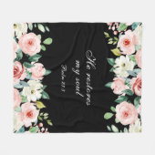 Psalm 23:3 Er restauriert mein Soul Bible Verse &  Fleecedecke (Vorderseite (Horizontal))