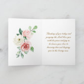 Psalm 23:3 Er restauriert mein Soul Bible Verse & Karte (Innenseite)