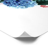 Psalm 23:3 He Restores My Soul Poster (Ecke)