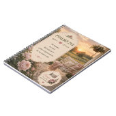 Psalm 23:3 Notizbuch Notizblock (Linke Seite)