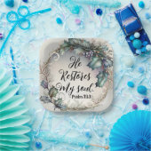 Psalm 23:3 pappteller (Party)