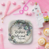 Psalm 23:3 pappteller (Party)