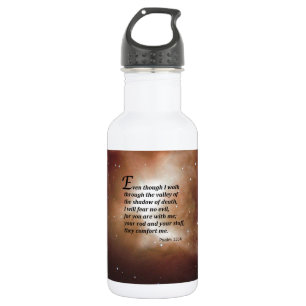 Psalm-23:4 Edelstahlflasche