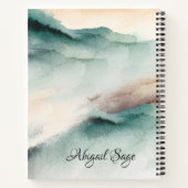 Psalm 23"4 Er restauriert mein Soul Personalisiert Notizblock (Rückseite)