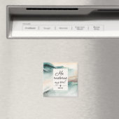 Psalm 23"4 Er stellt mein Soul wieder her Magnet (In Situ (Geschirrspüler))