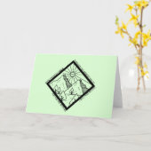 Psalm 23 4 Fear No Evil Christlich Bible Verse Karte (Gelbe Blume)