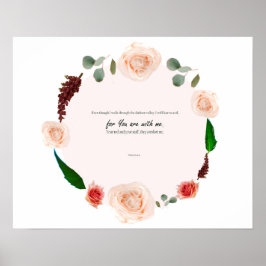 Psalm 23:4, für Sie sind mit mir, Ein Psalm von Da Poster