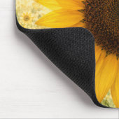 Psalm 23:4 Gelbe Sonnenblume  Mousepad (Ecke)