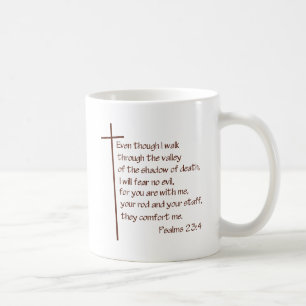 Psalm-23:4 Kaffeetasse