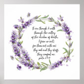 Psalm 23: 4 poster (Vorne)