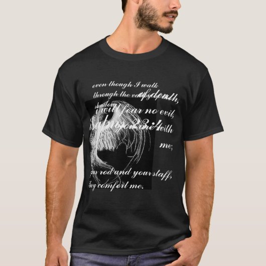 Psalm-23:4 T-Shirt (Vorderseite)