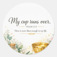 Psalm 23:5 Bibelvers, messianisch-jüdische Dekorat