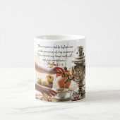 Psalm 23:5 Du hast mir den Kopf mit Öl gesalbt Kaffeetasse (Mittel)