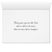 Psalm 23:5 Sie haben mir den Kopf mit Ölkarte gesa (Innenansicht Horizontal (Unten))