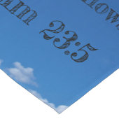 Psalm-23:5 Tabellen-Läufer Kurzer Tischläufer (Ecke)