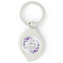 Psalm 23:6 Lila Blütenblüte