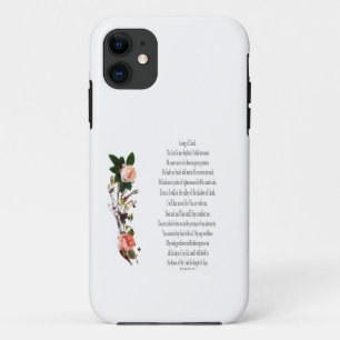 Psalm 23, A Song of David, Botanisches iPhone Gehä Case-Mate iPhone Hülle