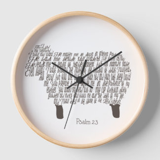 Psalm 23 Art Christlich Uhr