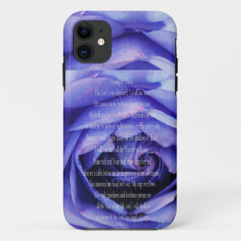 Psalm 23 Art - Der Herr ist mein Schäferhund Case-Mate iPhone Hülle