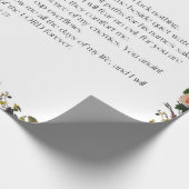 Psalm 23 Art - Der Herr ist mein Schäferhund Geschenkpapier (Ecke)