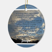 Psalm 23 Beautiful Bible Verse Christlich Keramik Ornament (Links)