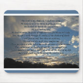 Psalm 23 Beautiful Bible Verse Christlich Mousepad (Vorne)