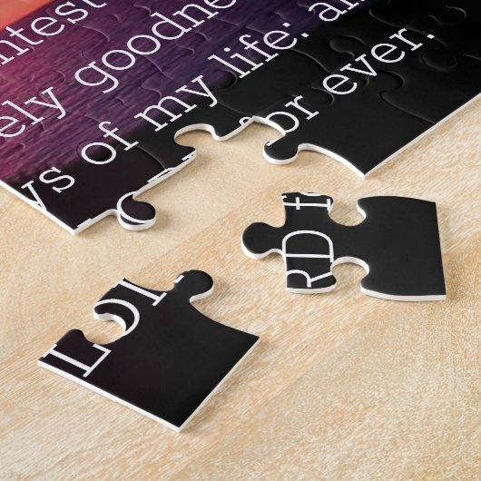 PSALM 23 Bibel Tree Jigsaw Puzzle (Seite)