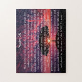 PSALM 23 Bibel Tree Jigsaw Puzzle (Vertikal)
