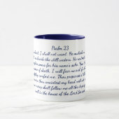 Psalm 23 Bibel Verse Klassische Tasse, 11 oz Kaffe Tasse (Zentrum)
