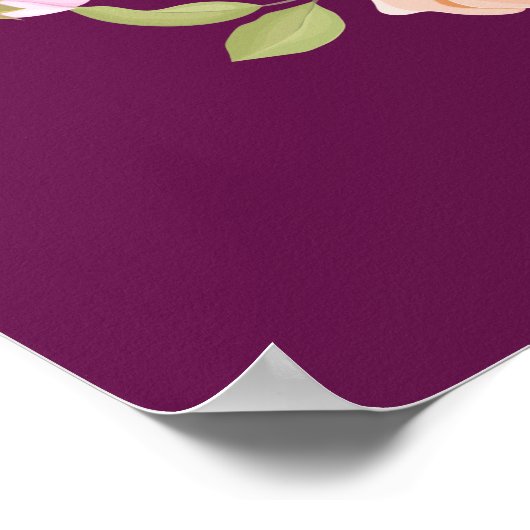 Psalm 23 Bibelschrift Gicleé Poster (Ecke)