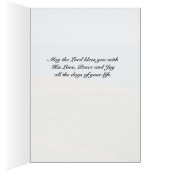 Psalm 23 Bibelverse, Irish Sheep Field Card (Innen (Rechts))