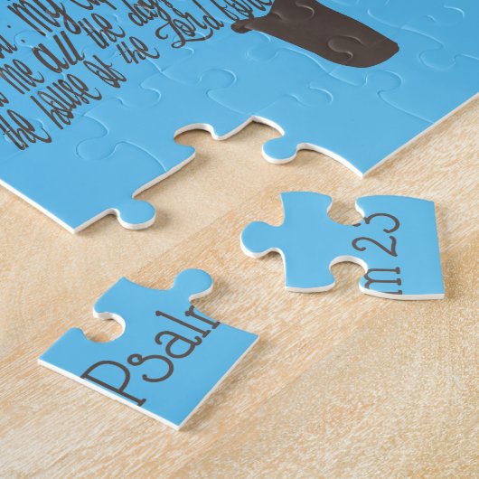Psalm 23 Bibelverse Puzzle (Seite)
