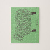 Psalm 23 Bibelverse Puzzle (Vertikal)