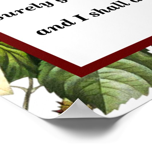 Psalm 23 biblical quotes poster (Ecke)