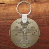 Psalm 23 - Bronze Schlüsselanhänger (Vorderseite)