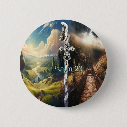 Psalm 23 button (Vorderseite)