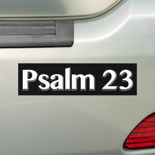 Psalm 23 christlich autoaufkleber (Auf Auto)